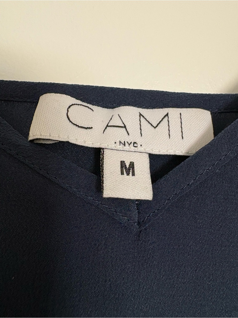 Cami NYC Navy V-Neck Tank - Picture 3 of 10
